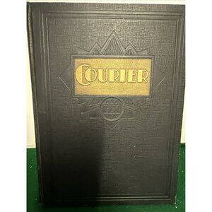 1930 Boise High School Courier Yearbook Idaho  Vintage